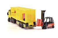 DHL nákladní auto Volvo FH 16 s vysokozdvižným vozíkem 35 cm